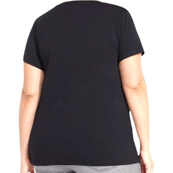  Torrid Women's Graphic Black Tee Plus Size 2X - Picture 6 of 10